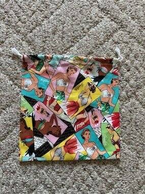 Simplicity Vintage Swim Summer Premium Cotton Pouch